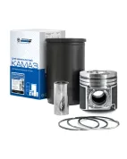 Гильза с поршнем, с пальцем и кольцами КАМАЗ Евро-2,3(кроме дв.740.30,740.31) (обрез.поршень 10 группа)