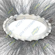 Диск щеточный ф120х550 металлический ворс