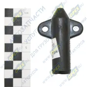 Фланец МАЗ радиатора отопителя (90°) (d=21)