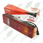 Фонарь задний левый КАМАЗ,МАЗ,УРАЛ 24в (боковой габарит) со жгутом