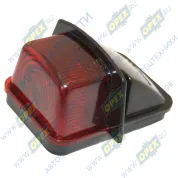 Фонарь габаритный задний красный 24в