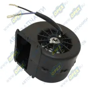 Мотор отопителя 12В, Газель Бизнес с вентилятором в сб.; 2 плоск. клеммы, н/о с кожухом