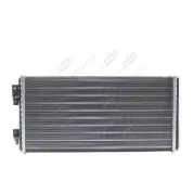 Радиатор отопителя МАЗ-5440,6430 (ЕВРО-3) (алюм) 410х195х50;2отв.ф14 под переходник