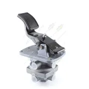 Кран тормозной 2-х секционный подпедальный (с педалью в СБ)