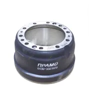 Барабан тормозной МАЗ (10 шп.) передний (H=260, ф408, dпосад.=290)