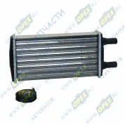 Радиатор отопителя 2-х ряд. 140х260х40; 2 прямых выхода ф20 Газель Бизнес