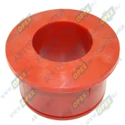 Втулка стабилизатора МАЗ (ф55х87 L=64 L1=53, полиуретан красный) нижняя