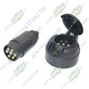 Вилка/розетка прицепа 40А (12-24V)