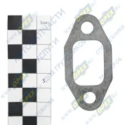 Прокладка ромбич. 66х32; 2отв.ф8 патрубка отводящего системы РОГ (дв.ЯМЗ-534,536)