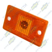Фонарь габаритный оранжевый 24в (разъем AMP)