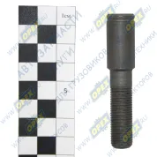 Ось (сталь) ф15 Lобщ=72/L1=42 M12х1.25 с/и опоры колодок