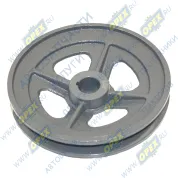Шкив 1руч. шпонка ф20/ф170 с 4отв.,посадка компрессора МАЗ, УРАЛ, КРАЗ