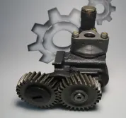 Насос масляный z=28/28 ЯМЗ-236/238 (К-700) (старого образца)