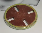 Шайба плоская текстолит ф115 h=10 полумуфты