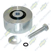 Ролик (сталь) ф75 h=32,5 гладкий в сборе с болтом, промежуточный