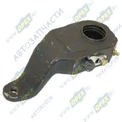 Рычаг тормоза регулировочный МАЗ левый (гнутый,эвольвентный шлиц)