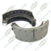 Колодка тормозная МАЗ передняя (комплект 2 шт.) левая/правая (без ABS) (160х420)