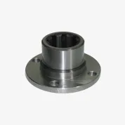 Фланец ф147; фнаруж=80; h=70; 4отв.ф16 ведущей шестерни гл. предачи 8шлицов