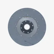 Диск сцепления ф400; шлиц=17; фшлица=68х6, ведомый/А-01/ с накладками