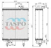 Радиатор водяной МТЗ-2022