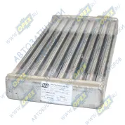 Радиатор отопителя МАЗ-5440,6430 (ЕВРО-3) (алюм) 410х195х50;2отв.ф14 под переходник