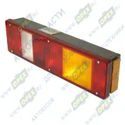 Фонарь задний КАМАЗ,МАЗ,УРАЛ левый 24в (байонет сбоку)