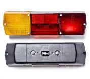 Фонарь задний КАМАЗ,ГАЗ,ЗИЛ левый 12в. (6 болтов)