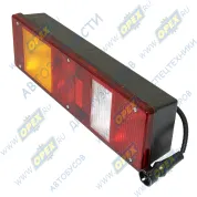 Фонарь задний левый КАМАЗ,МАЗ,УРАЛ 24в со жгутом (вилка СЦАЗ)