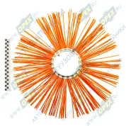 Диск щеточный ф120х550 (полипропилен) МС