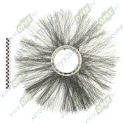 Диск щеточный ф120х550 металлический ворс