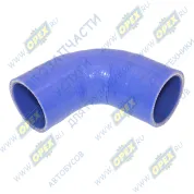 Шланг (патрубок) кривой (1 изг.) ф75х90 L=320 интеркулера ПАЗ Вектор Некст