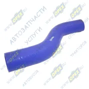 Шланг ШО (патрубок) кривой радиатора верхний L=400, ф45/60 (Z-образный) Камаз силикон