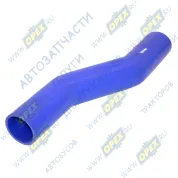 Шланг (патрубок) кривой ф70х80 L=480 радиатора промежуточный