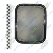 Зеркало боковое КАМАЗ,МАЗ широкоугольное сферическое (219х169) без обогрева (дополнит.)