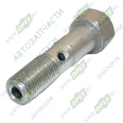 Болт-штуцер С/И М10х40х1 Р=21 К=14 перепускной 2отв. , дренажной трубки к ТНВД ЯМЗ
