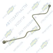 Трубка (сталь) ф6 L=610 под 2 штуцера ф10 кривая, подвода масла к тнвд