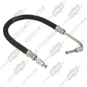 Шланг тормоз. (РТИ+сталь) ф17 L=470 Ш=М12+К13/Ш=М12+К13 кривой ПГУ на 4310 с угл.нак.90 град