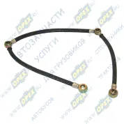 Трубка МБС ф9 L=800 под 2 штуцера ф10+2кругл.шт10 отводящая от головок