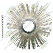 Диск щеточный ф120х550 беспроставочный /полипропилен/