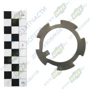 Шайба С/И (сталь) ф46х56х62х1,4 замочная гайки подшипника ступицы, внутр зуб (ромашка)