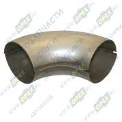 Патрубок (сталь) кривой (1 изг.) ф110х114 L=330 приемной трубы УРАЛ