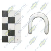 Чека L=34 S=32 крепления оси тормозной колодки, подкова