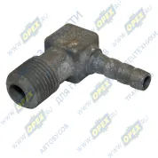 Фитинг (угольник); под шланг ф8/ Рнаруж=М16х1,5 L=42х44 подвода воздуха (6/ам)