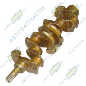 Вал коленчатый МТЗ,ЗиЛ-5301, МАЗ-4370 шлиц. под 2 шпонки, 7 отверстий