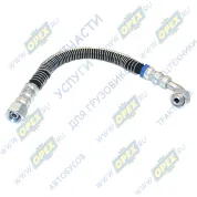 Рукав ВД (шланг) в броне L=410 Г=М24+К30/Г=М24+К30 фитинг 90 град.