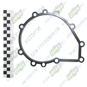Прокладка (сталь) С/Ф 198х175; 8отв.ф10/3отв.ф8 ЯМЗ-534 насоса водяного 719