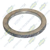 Прокладка (м/асбест+сталь) ф51х66х6, фланца приемной трубы глушителя ГАЗ-66,ПАЗ (0х0х6)