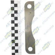 Прокладка С/Ф; регулир. (сталь) L=160 S=30; 2отв.ф13; 0,2мм