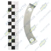 Пластина (сталь) стопорная 120х20х1; 2отв. ф12 крышки бортового редуктора, полукольцо