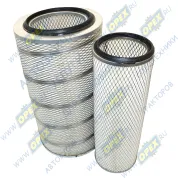 Фильтр воздушный (комплект) ф275 Н=503 Lвн.=478 Foton Bj3251 (дв. Евро–2)